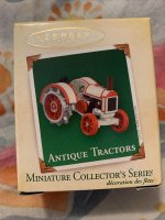 (image for) Hallmark Keepsake - Antique Tractors - Miniature