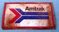 Tin Sign Amtrack