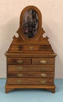 (image for) Dresser with Oval Mirror