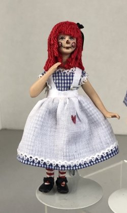 Raggedy Ann type doll