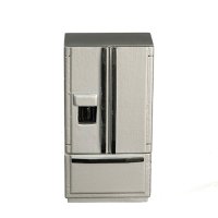 (image for) Refrigerator With Freezer On Bottom, Silver