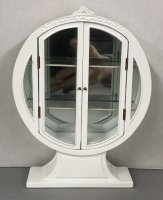 (image for) "Swanson" Round Display Case White