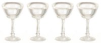 (image for) Martini Glasses - Set/4 (Plastic but Well Done)