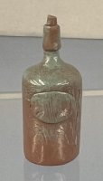 Pottery Bottle with Cork