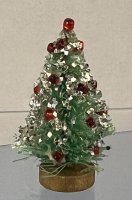 (image for) Christmas Tree Tiny with Red and Silver