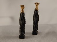 (image for) Pair of Caryatid Candlesticks