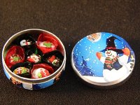 (image for) Christmas Cookies Snowman Tin