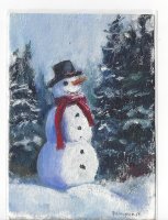 (image for) The lone Snowman