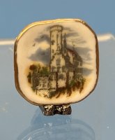 (image for) Square Plate of a lighthouse