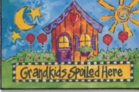 (image for) Grandkids Spoiled Here Welcome Mat