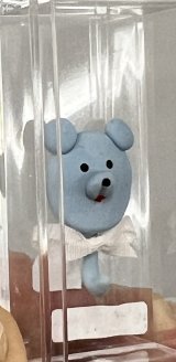 (image for) Blue bear head hanger for nursery