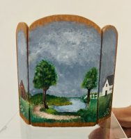 (image for) Hand Painted Screen