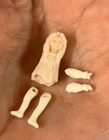 (image for) Little Girl Doll in Porcelain Kit