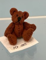 (image for) Small Reddish Brown Jointed Bear