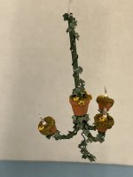 (image for) Flower Pots and Ivy Leaves Chandelier
