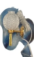 (image for) Frosted Globe Wall Sconce