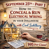 (image for) Wiring Class Part 1 with Carl Salhburg - How to Conceal and Run Electrical Wiring