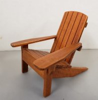 (image for) Wooden Adirondack Chair