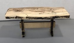 (image for) Farm Table made from spalted sycamore hardwood