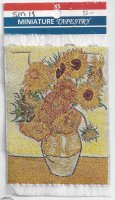 (image for) Miniature Tapestry of sunflowers