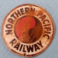 (image for) Tin Sign Northern Pacific Railway