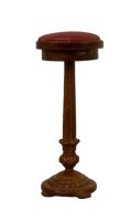 (image for) Cafe Counter Stool in red