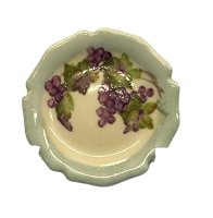 (image for) Handpainted Porcelain Grapes Plate