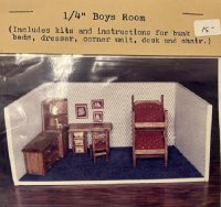 (image for) Quarter Scale Boys Room Kit-Debbie Young