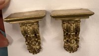 (image for) Pair of Gold Brackets