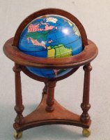 (image for) World Globe and Floor Stand