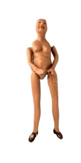 (image for) 1/24" Mammy" Porcelain Doll Ready to Dress