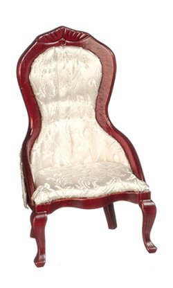 Victorian White Ladies Chair