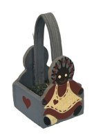 (image for) Raggedy Ann Wooden Basket