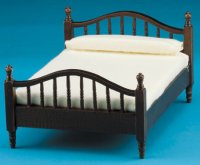 (image for) Double Bed, Walnut