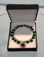 (image for) Single Strand Emerald Necklace