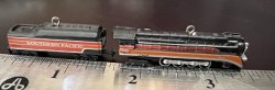 (image for) Hallmark "Steam Locomotive and Tender" Lionel 2 Miniature Train