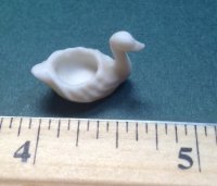 (image for) Tiny Swan Porcelain Planter