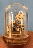 (image for) Micro dome with nativity inside