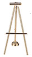 (image for) LED Easel, Gold