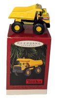 (image for) 1996 Hallmark Keepsake Ornament - TONKA Mighty Dump Truck