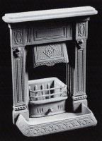 (image for) Small Victorian Bedroom Fireplace Kit