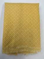 (image for) Cotton Print with Yellow and Gold Diamonds