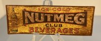 (image for) Tin Sign Nutmeg Beverages