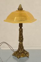 (image for) Antique Wired Gold Table Lamp