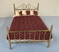 (image for) Full Size Brass Bed