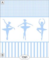 (image for) Ballerina Silhouette - Sky Blue