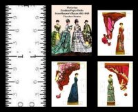 (image for) Miniature Paper Dolls - Harpers Bazar