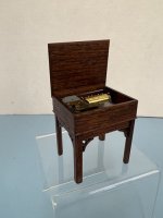 (image for) Music Chest with music box (vintage)