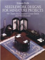 (image for) Needlework Designs for Miniature Projects