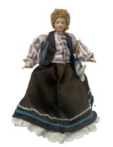 (image for) Vintage Dollhouse Doll